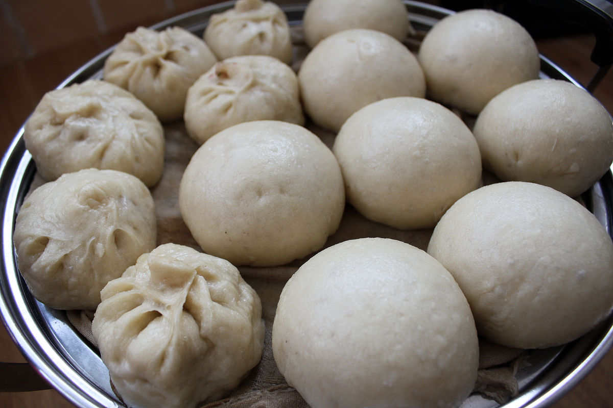 馒头怎么蒸出不塌陷不硬很松软,二次蒸馒头的方法和技巧