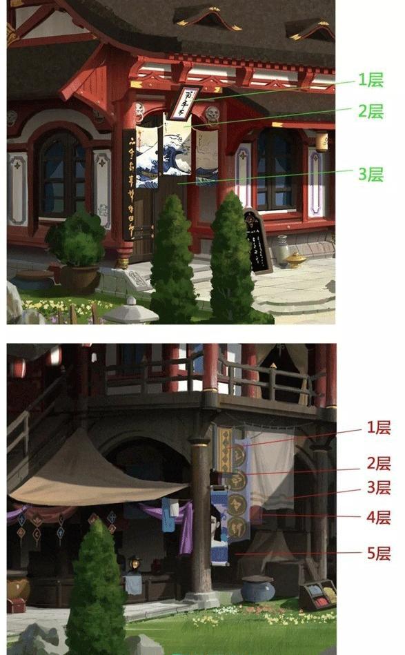 学习原画时如何画出好的游戏原画场景？注意这几个点