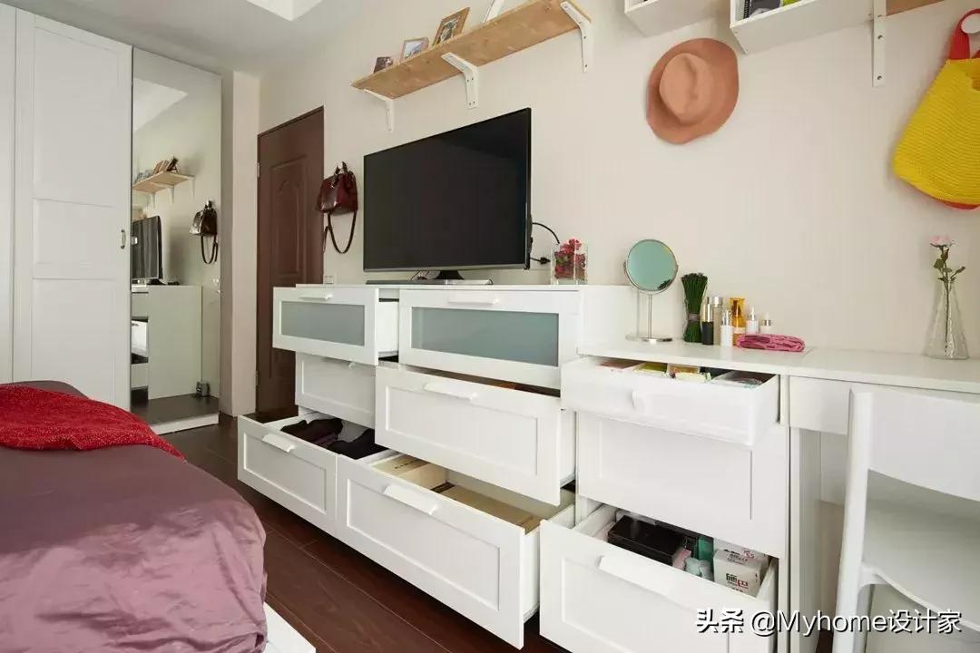 宜家大衣柜子改造视频,宜家家居阳台书房改造