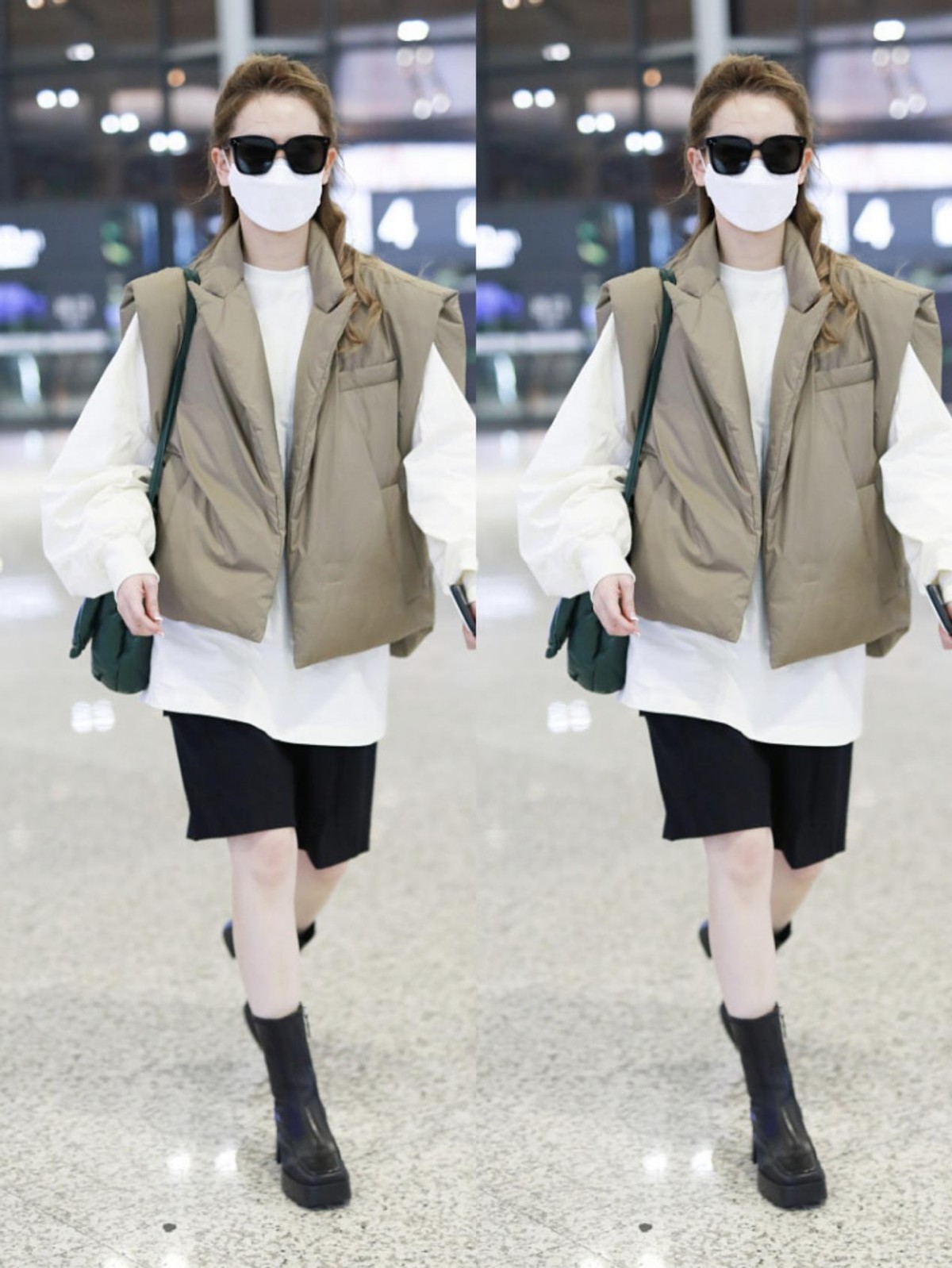 戚薇的穿搭接地气,戚薇和韩国老公