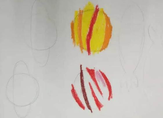 银河系简易绘画教程,连画六个星空画的绘画教程