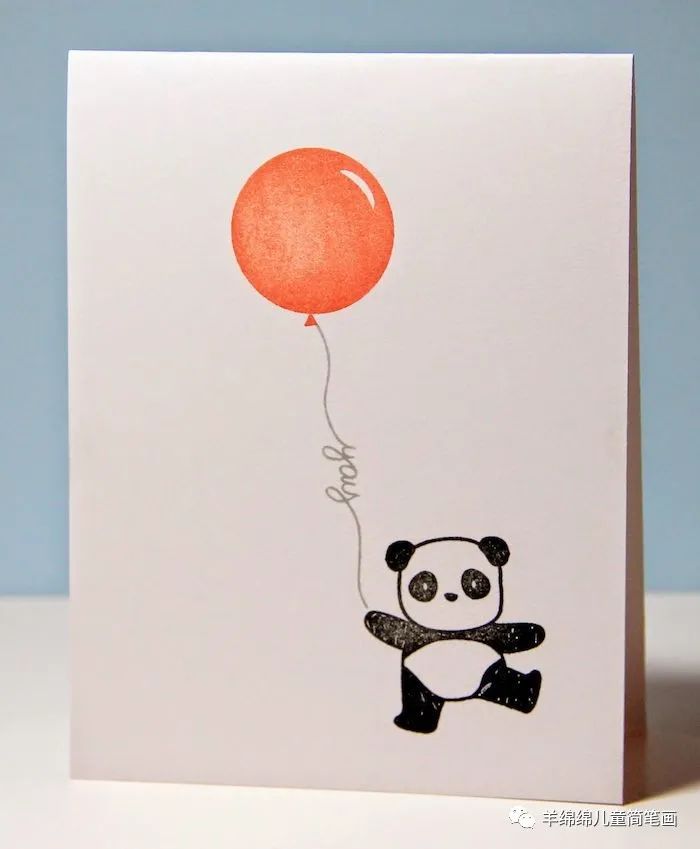 生日贺卡手绘简单可爱,生日贺卡手绘创意简单有色彩