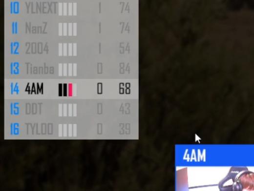 4am季后赛首鸡各大主播反应,4am季后赛最后一场omg