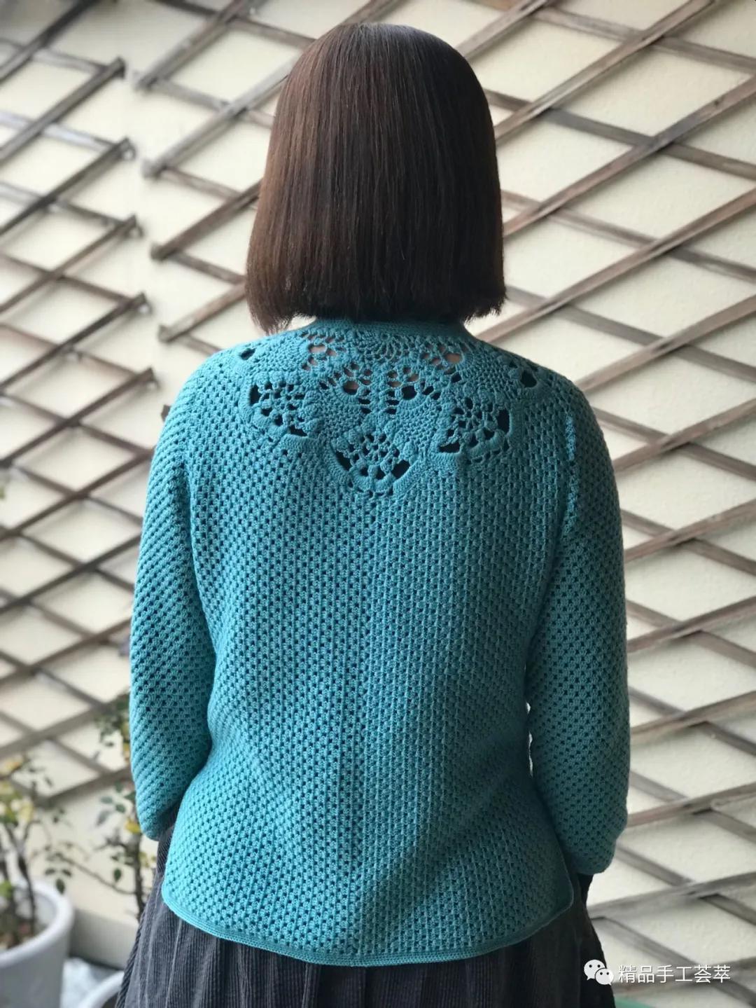 乐织小舍老师的一款中式风格开衫