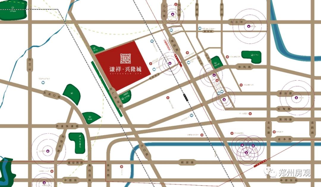 北三环谦祥兴隆城,郑州惠济区谦祥世茂兴隆城