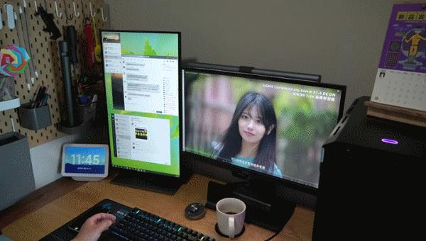 便携显示屏搭建双屏,双倍快乐双屏