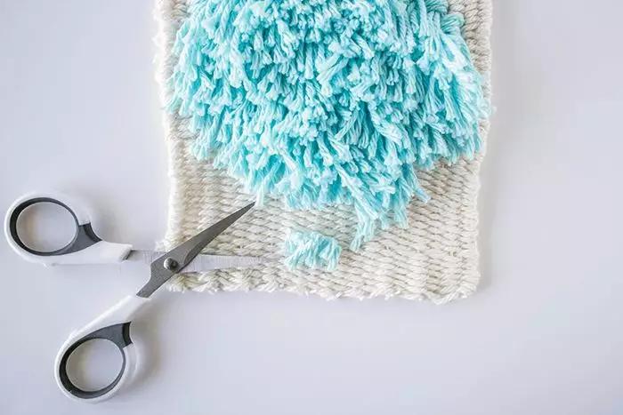 毛线装饰编织教程全过程,毛线编织小饰品简单入门教程