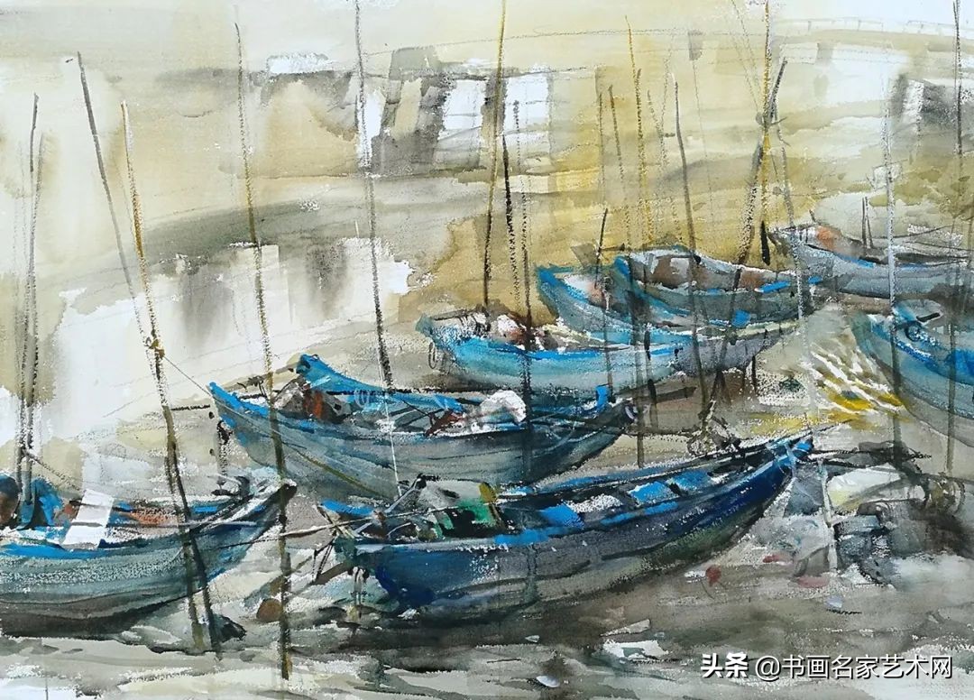 中国张虹,中国艺术水彩画