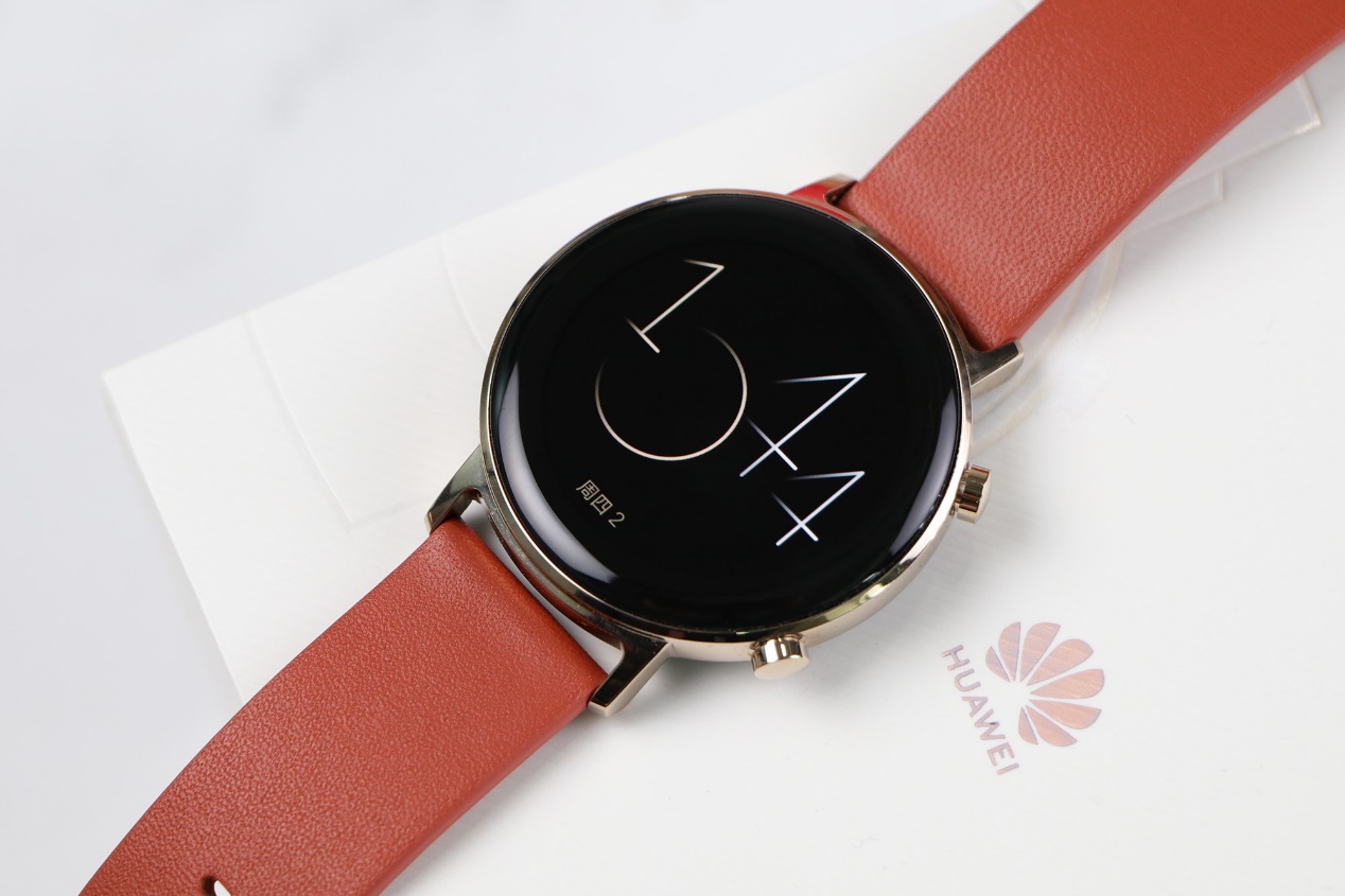 华为watchgt2曜石黑和赤霞橙,华为watchgt2时尚版上手效果