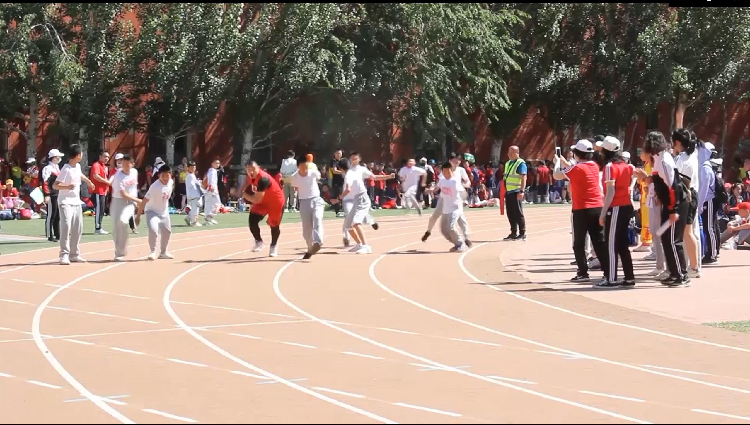 包头包钢实验一小运动会开幕式,包钢实验一小全员运动会