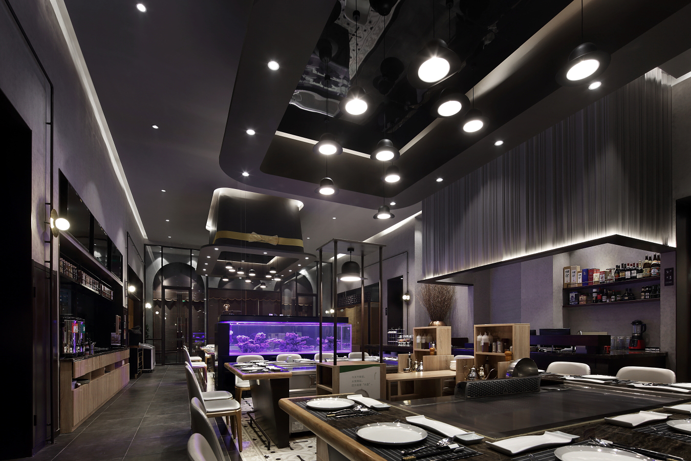 铁板烧空间设计,铁板烧设计方案