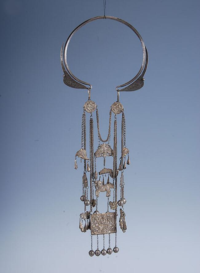 传统工艺手工制作银饰蒙古,传承古法手工银饰