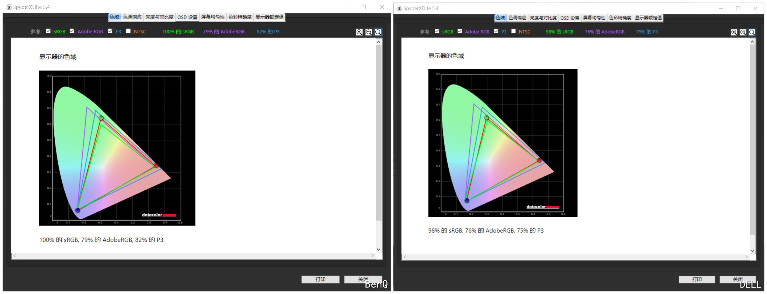 双显示器色彩调节,双显示器色彩调整