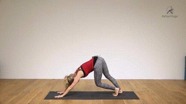 早晨瑜伽动作10分钟排毒养颜,清晨的瑜伽疏通经络