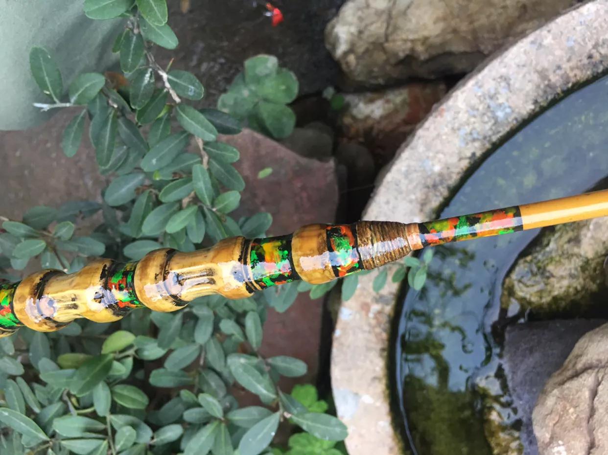 手竿换把怎么换,罗汉竹手竿