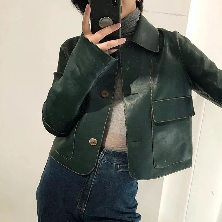 秋冬棕绿色,厌倦了红黄棕不妨来款高级感发色