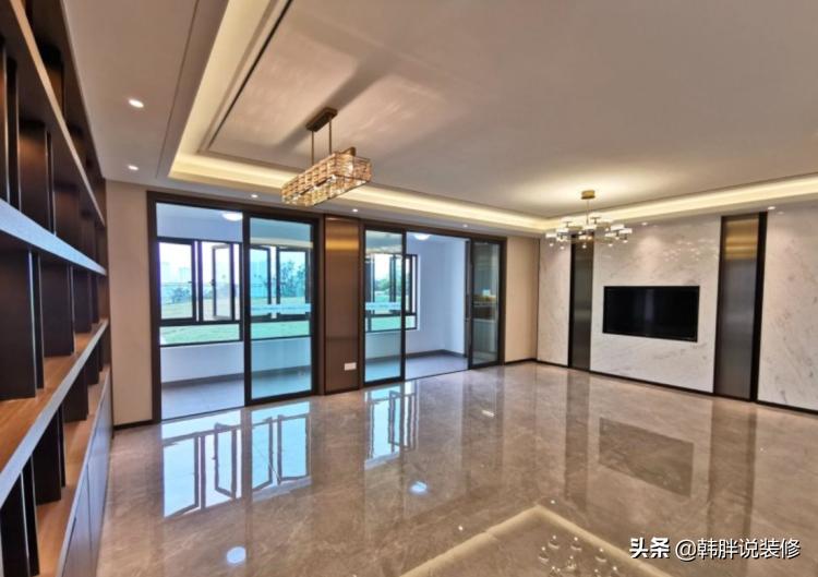 140平四室两厅两卫高端大气装修,140平四室现代轻奢风格