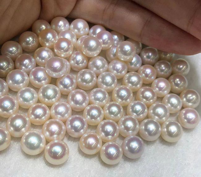 美丽优雅的日本珍珠,日本复古珍珠