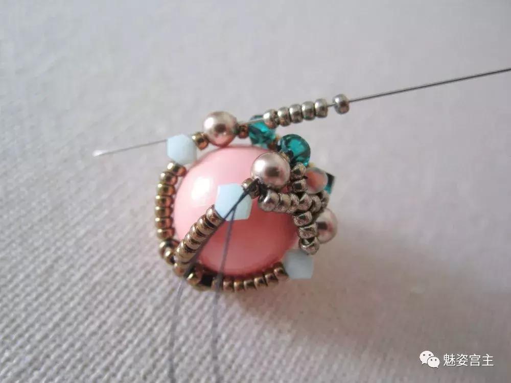 嘉德罗斯耳环怎么做教程,送你一副耳环