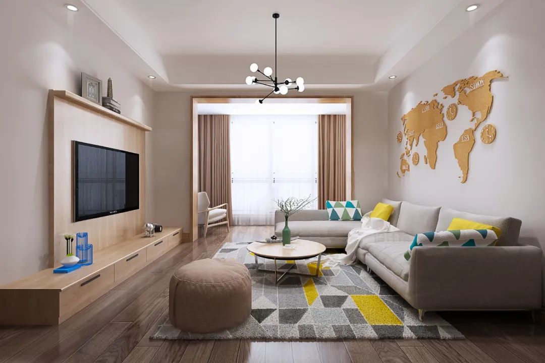 客厅东面沙发墙适合什么挂画,沙发墙除了挂画还怎么装饰