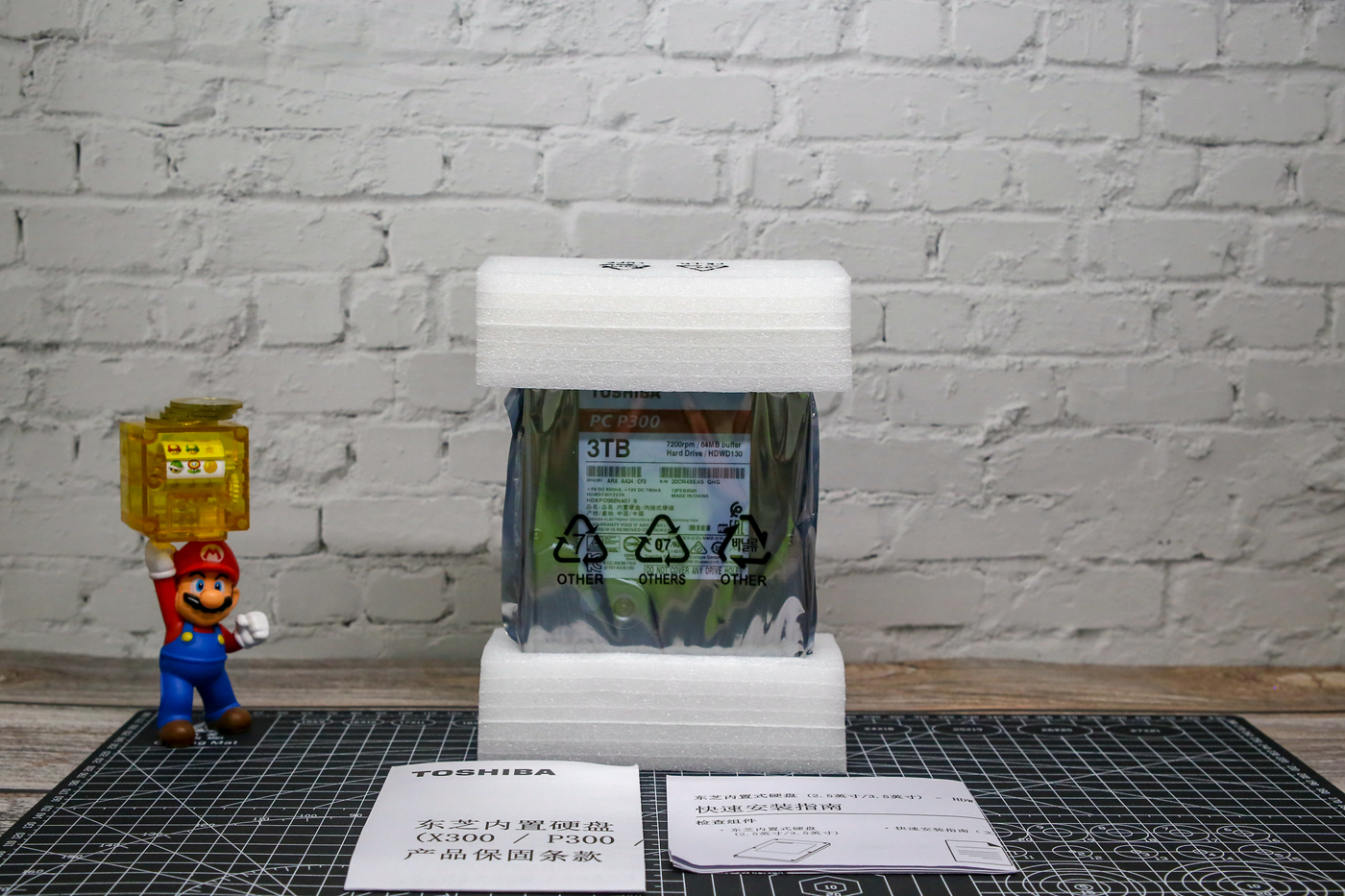 东芝p300机械硬盘插电脑没有显示,东芝p300机械硬盘1t值不值得买