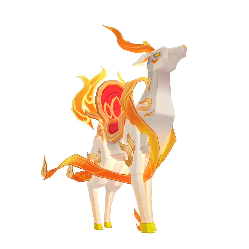 迷你世界九色神鹿坐骑,迷你世界坐骑九色鹿特效