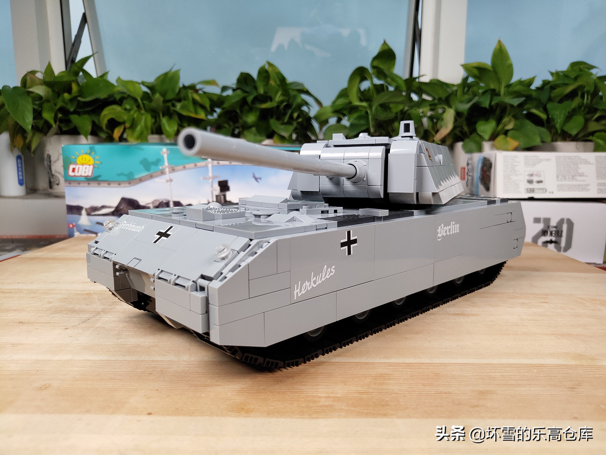 cobi鼠式积木,cobi积木德国坦克进化史