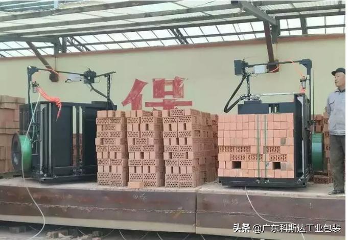 水泥砖打包用的,水泥砖无卡板打包方法