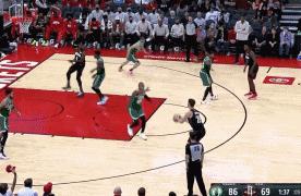 火箭26分被绿军大逆转,火箭三巨头发威轰37分13板