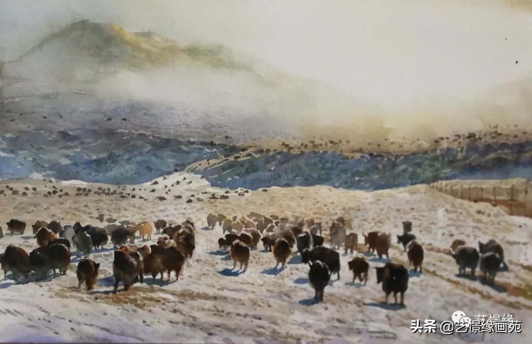 艺憬缘画集：那些年的雪景