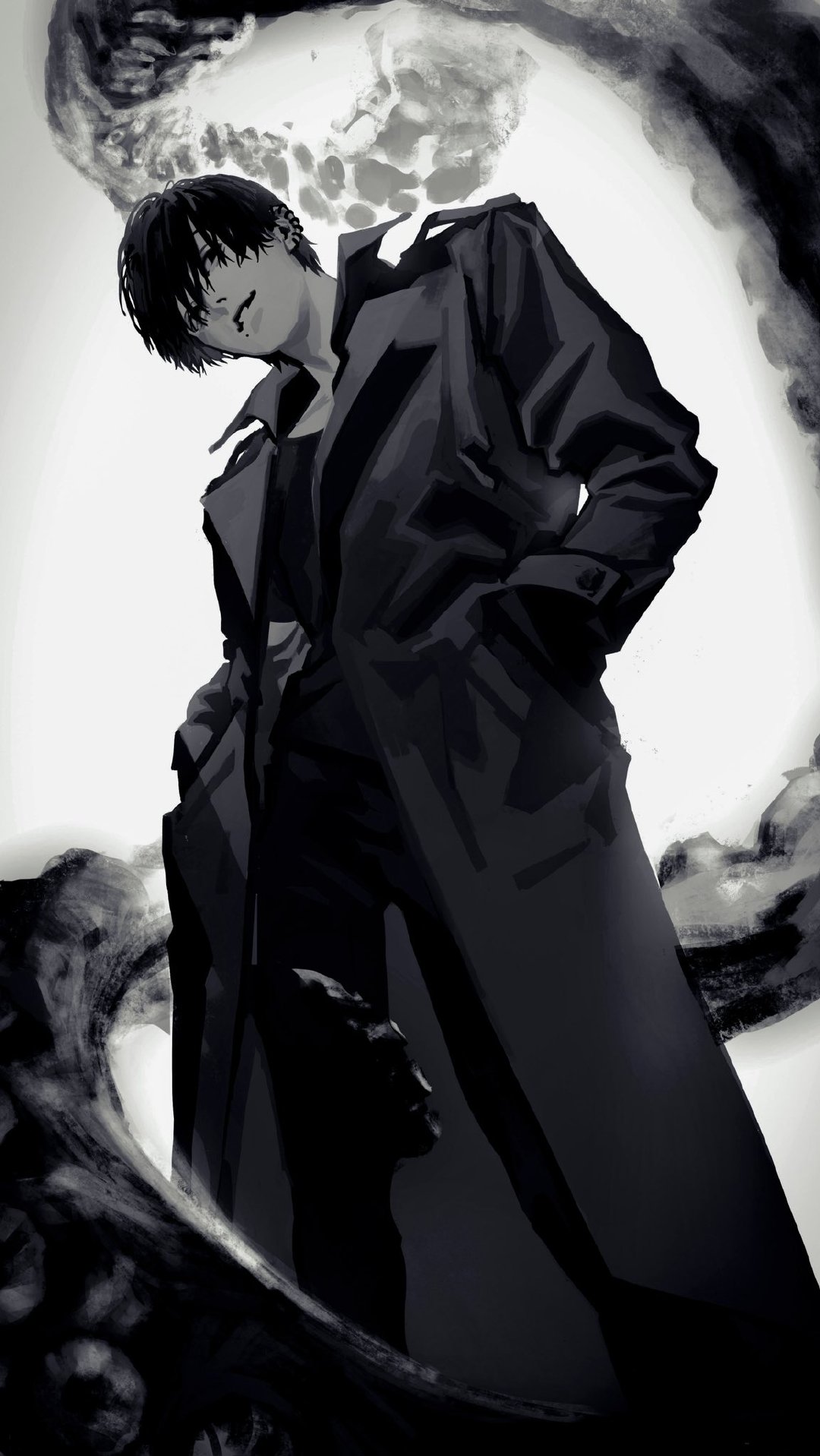 暗黑系风格的电锯人，破坏力超强的枪之恶魔，原来是你啊，秋