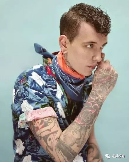 世界第一纹身模特,法国著名纹身模特