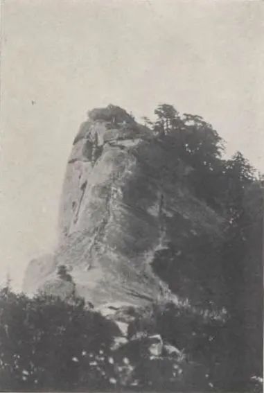 九十年代华山,七百年前的华山湖