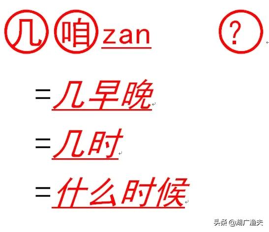 滴尕、推㧐、几咱……湖北话常用词汇,您会写吗(第五批)