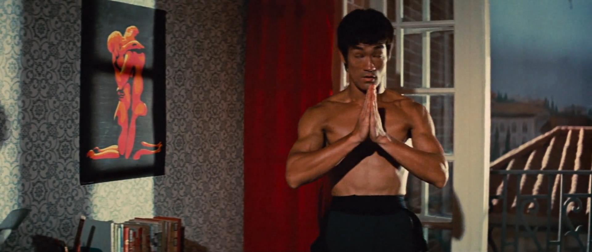 猛龙过江李小龙练直拳,截拳道李小龙猛龙过江