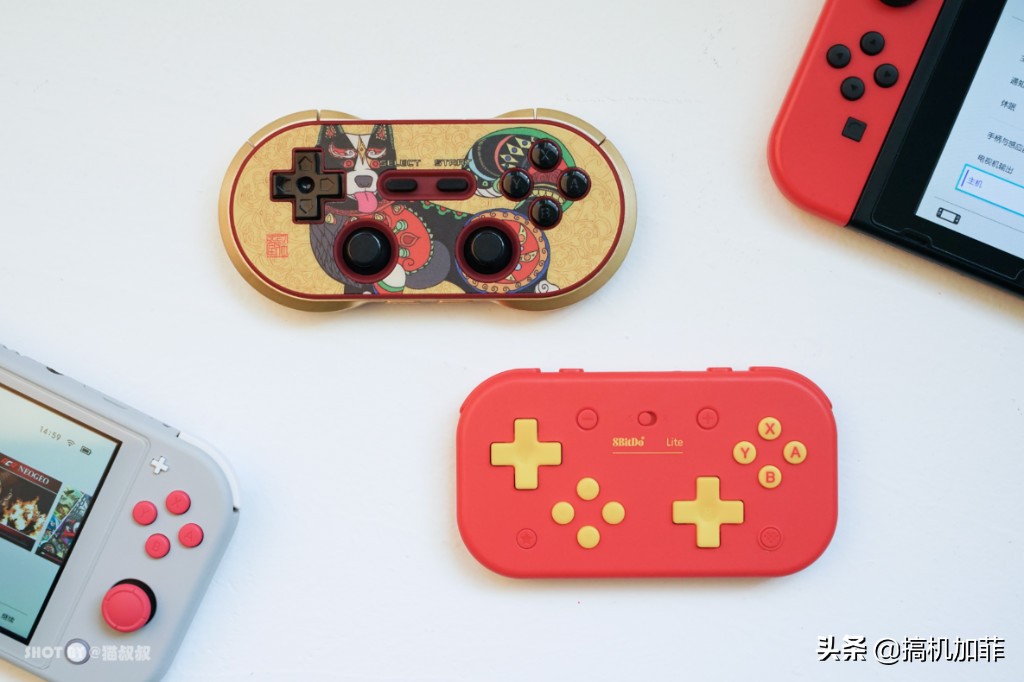 不简单限量版,八位堂lite蓝牙手柄