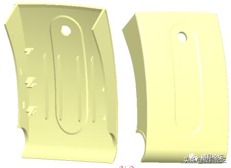 显示器边框模具图纸,电脑显示器后壳模具设计