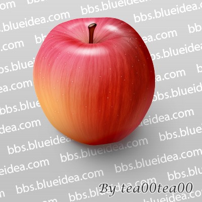 photoshop如何绘制苹果,photoshop绘制各种图形