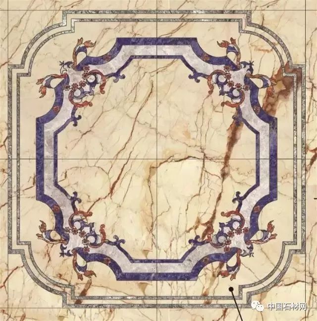 卫生间花洒水刀拼花效果图,高清水刀拼花图片