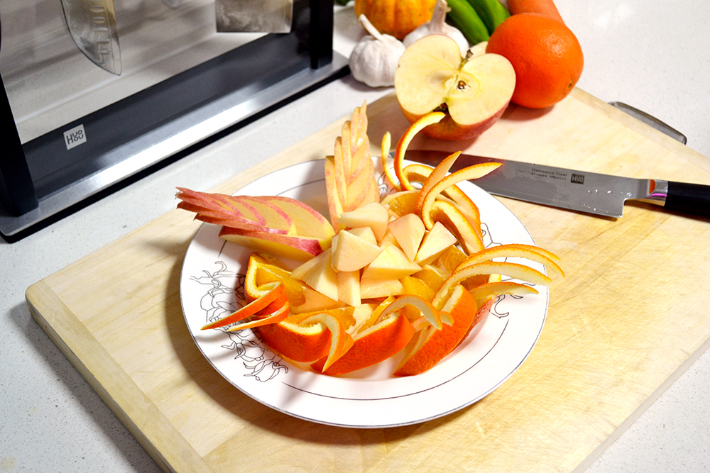 小米火候大马士革刀五件套,小米有品大马士革套刀