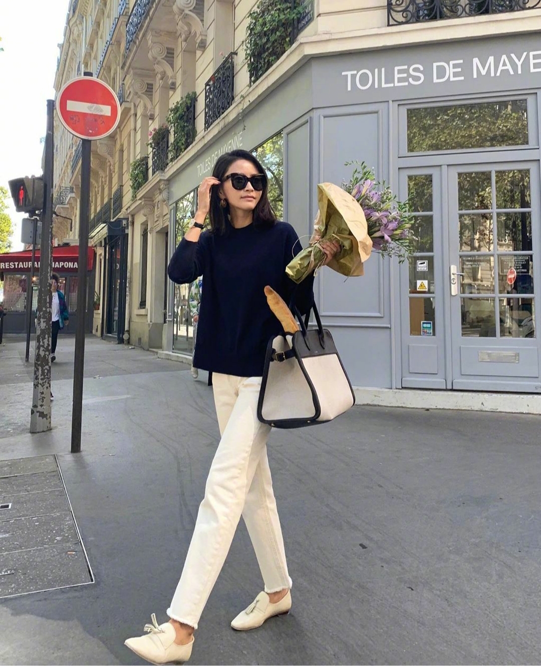 韩国直筒裤,韩系直筒裤穿搭