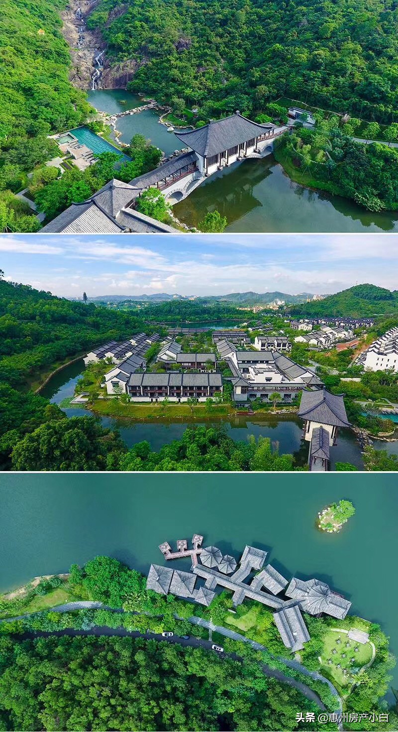 惠州中海汤泉价格最低别墅,惠州中海汤泉全景
