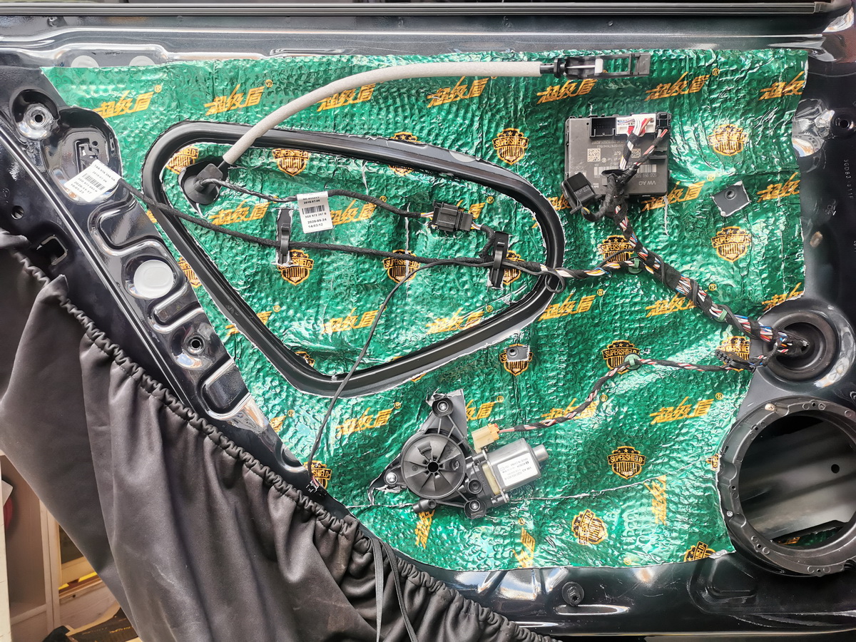 大众迈腾汽车音响隔音改装,大众迈腾加强了吗