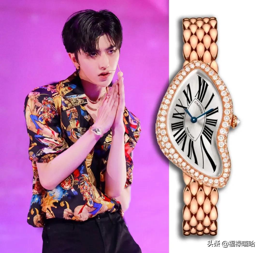 黄子韬、比伯、C罗…从小鲜肉到型男都爱满钻手表