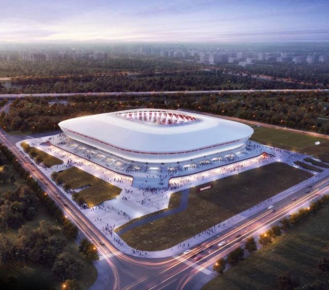 上海浦东足球场项目资料,浦东足球场预留扩建