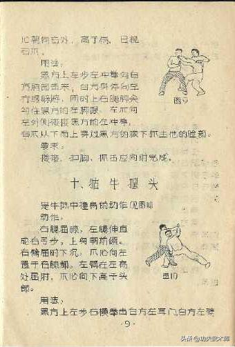 少林十三抓拳谱,古传拳经拳法秘要手抄本