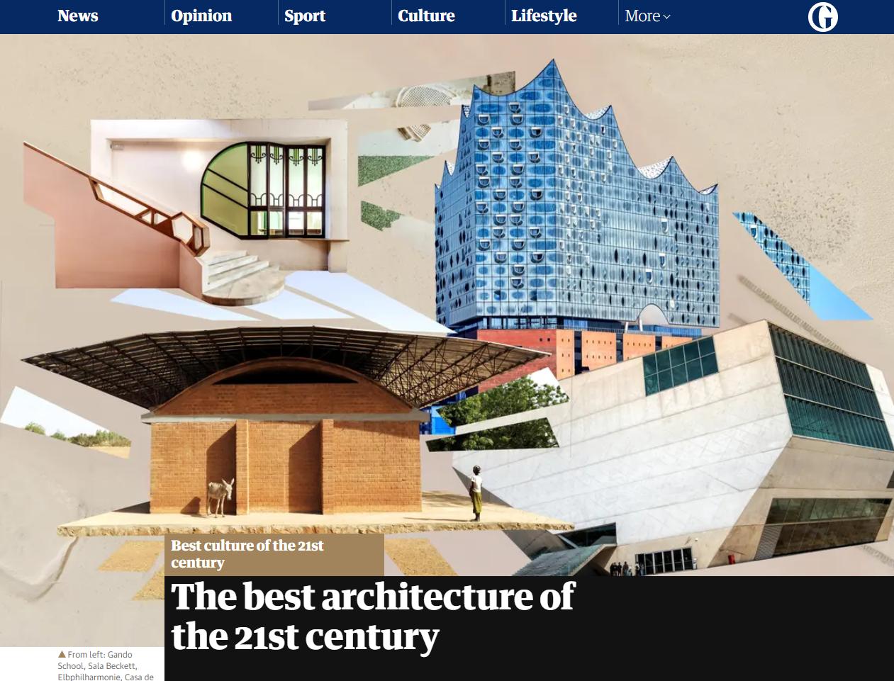 英国最佳建筑排名,英国卫报评选21世纪百佳影片