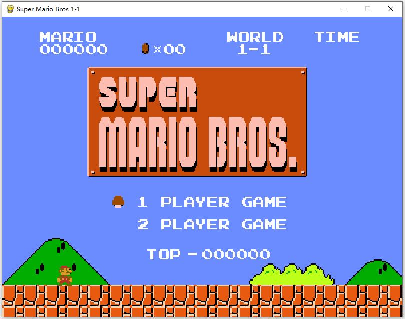 超级玛丽游戏编程完整代码,程序员用代码还原超级玛丽第一关