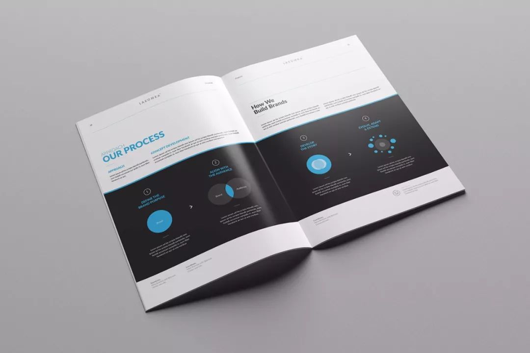 简约大气的企业宣传册／画册设计精选