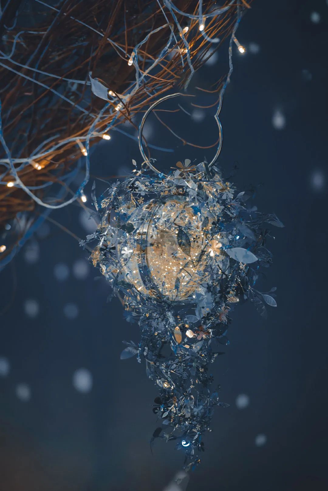 这场静谧梦幻的蓝色星空婚礼,一场神秘浪漫的星空婚礼